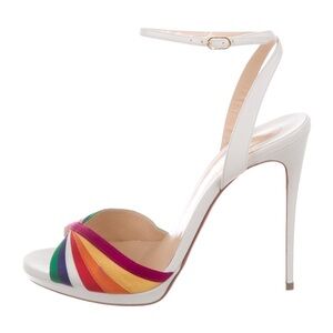 120mm Christian Louboutin Rainbow Strappy 👠